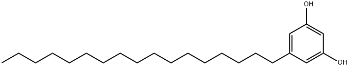 5-十七烷基间苯二酚 结构式