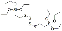 4,4,13,13-tetraethoxy-3,14-dioxa-7,8,9,10-tetrathia-4,13-disilahexadecane 结构式