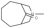 8-Methyl-8-azabicyclo[4.3.1]decan-10-one 结构式