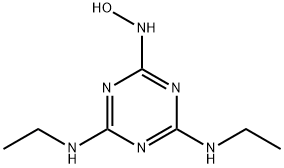 N,N'-Diethyl-N''-hydroxy-1,3,5-triazine-2,4,6-triamine 结构式