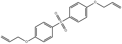 1,1'-砜基双[4-(2-丙烯)氧基苯] 结构式