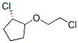 Cyclopentane, 1-chloro-2-(2-chloroethoxy)-, (1S)- (9CI) 结构式