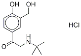 盐酸沙丁胺醇 结构式