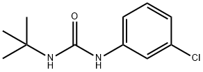 N-(tert-butyl)-N'-(3-chlorophenyl)urea 结构式