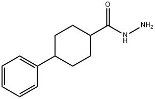 Cyclohexanecarboxylic acid, 4-phenyl-, hydrazide (9CI) 结构式