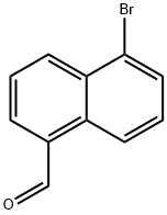 5-溴-1-萘醛 结构式