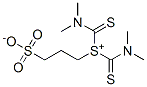 Bis[(dimethylamino)thioxomethyl](3-sulfonatopropyl)sulfonium 结构式