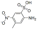 3-amino-6-nitrotoluene-4-sulphonic acid 结构式