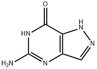 5-氨基-1H-吡唑并[4,3-D]嘧啶-7(6H)-酮 结构式