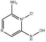 N-Hydroxy-2,6-pyrazinediamine1-oxide 结构式