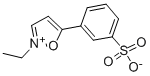 2-乙基-5-苯基异恶唑-3'-磺酸盐 结构式