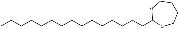 2-Pentadecyl-1,3-dioxepane 结构式