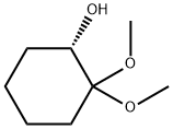 Cyclohexanol, 2,2-dimethoxy-, (1S)- (9CI) 结构式