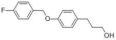 3-[4-(4-FLUORO-BENZYLOXY)-PHENYL]-PROPAN-1-OL 结构式