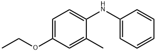 4-乙氧基-2-甲基-N-苯基苯胺 结构式