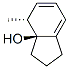 3aH-Inden-3a-ol, 1,2,3,4-tetrahydro-4-methyl-, (3aS,4R)- (9CI) 结构式