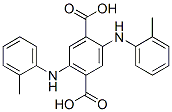 2,5-bis[(methylphenyl)amino]terephthalic acid  结构式