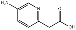 2-(5-氨基吡啶-2-基)乙酸 结构式