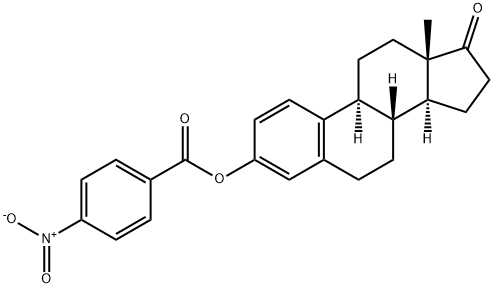 Estrone 3-(p-nitrobenzoate) 结构式