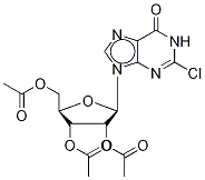 三乙酰基-2-氯肌苷 结构式
