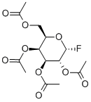 1-氟-Α-D-乙酰半乳糖 结构式