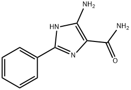 2-phenyl-4-amino-5-imidazolecarboxamide 结构式