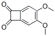 4,5-Dimethoxybenzocyclobutene-1,2-dione 结构式