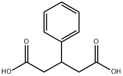 3-苯基戊二酸 结构式