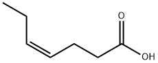 (Z)-4-庚烯酸 结构式