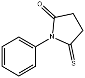 1-Phenyl-2-thioxopyrrolidin-5-one 结构式