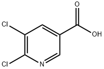 5,6-二氯烟酸 结构式