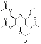 乙基 2,3,4,6-O-四乙酰基-ALPHA-D-硫代吡喃葡萄糖苷 结构式