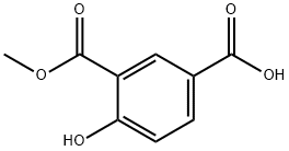 4-Hydroxyisophthalic acid 3-methyl ester 结构式