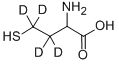 HCY同型胱氨酸氘代标准品 结构式