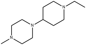 Piperazine, 1-(1-ethyl-4-piperidinyl)-4-methyl- (9CI) 结构式