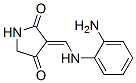 2,4-Pyrrolidinedione, 3-[[(2-aminophenyl)amino]methylene]- (9CI) 结构式