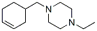 Piperazine, 1-(3-cyclohexen-1-ylmethyl)-4-ethyl- (9CI) 结构式