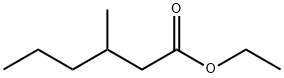 ETHYL 3-METHYLHEXANOATE 结构式