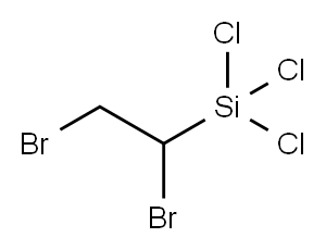1,2-二溴乙基三氯硅烷 结构式