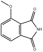 4-甲氧基异吲哚啉-1,3-二酮 结构式