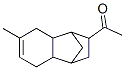 2-Acetyl-7-methyl-1,2,3,4,4a,5,8,8a-octahydro-1,4-methanonaphthalene 结构式