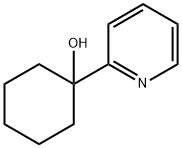 1-(2-pyridyl)cyclohexan-1-ol 结构式