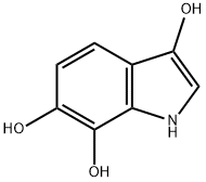 1H-Indole-3,6,7-triol(9CI) 结构式