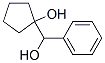 1-(hydroxy-phenyl-methyl)cyclopentan-1-ol 结构式