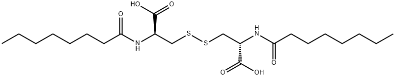 二辛酰基胱氨酸 结构式