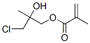 Methacrylic acid 3-chloro-2-hydroxy-2-methylpropyl ester 结构式