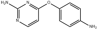 2-Pyrimidinamine, 4-(4-aminophenoxy)- 结构式