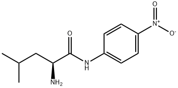 L-亮氨酸-4-硝基苯胺 结构式