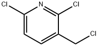 2,6-二氯-3-(氯甲基)吡啶 结构式