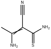 3-AMINO-2-CYANOBUT-2-ENETHIOAMIDE 结构式